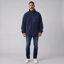 Navy Sherpa Teddy Jacket | Size XXL | Pre-Loved-2