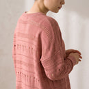 Pink Open-Knit Jersey | Size M | Pre-Loved-2
