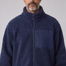 Navy Sherpa Teddy Jacket | Size XXL | Pre-Loved-1