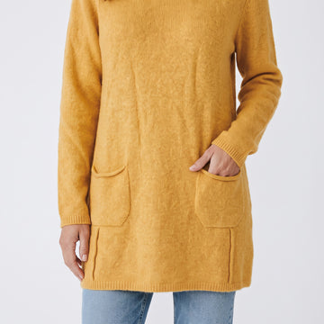 Mustard Poloneck Jersey | Size S | Pre-Loved