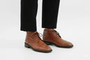 Jean-Claude Monderer Paris vintage genuine leather booties - 5-1