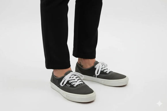 Vans Daniel Johnston Skate Authentic - grey suede - 6