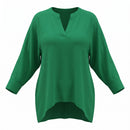 Green Viscose Blouse | Sizes 34–46 | Brand New-1