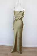 Arlow pale green strap slip-style maxi dress - M-2