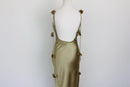 Arlow pale green strap slip-style maxi dress - M-4