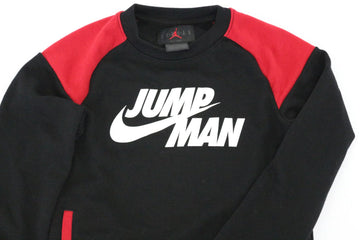 Nike Jordan Air Sweater – Black & Red | Ages 6-7 | Thrift Finds - 0