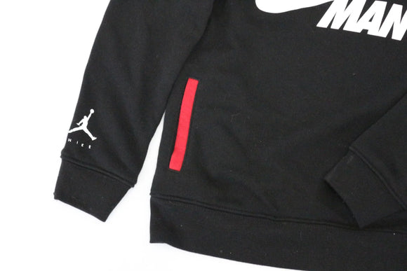 Nike Jordan Air black and red sweater - 6-7Y