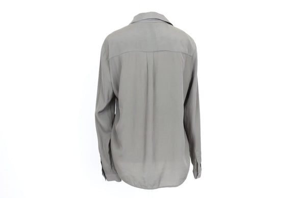 Olive green long sleeve shirt - 12