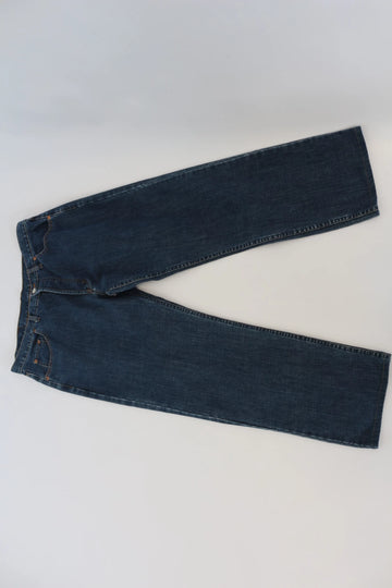 Levi's Medium Blue Straight-Cut Jeans – W40
