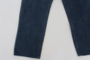 Levi's medium blue straight cut button-up jeans - 40-3