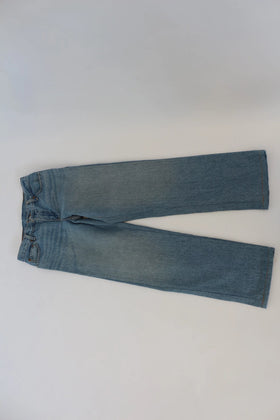 Levi's straight cut light blue acid wash jeans - 26