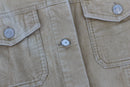 Montego beige cotton jacket - L-3