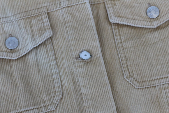 Montego beige cotton jacket - L