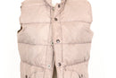 Brown body warmer Goose Down - S-2