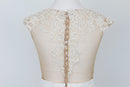 Bride & Co. Soft White Wedding Dress, Including Veil - 2/XS-10