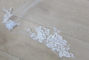 Bride & Co. Soft White Wedding Dress, Including Veil - 2/XS-16