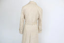 Cream long vintage coat - 14-5