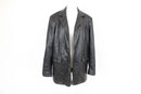 Faux leather blazer style jacket - 36-1