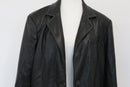 Faux leather blazer style jacket - 36-2