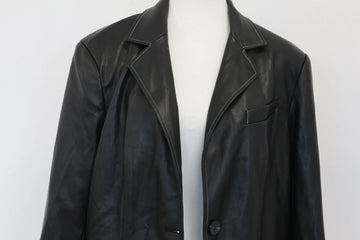 Faux Leather Blazer Jacket – Size 36 | Brand new - 0