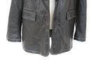 Faux leather blazer style jacket - 36-3