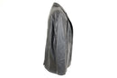 Faux leather blazer style jacket - 36-4