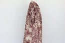 Maroon and peach jungle-patterned shirt dress - M-5