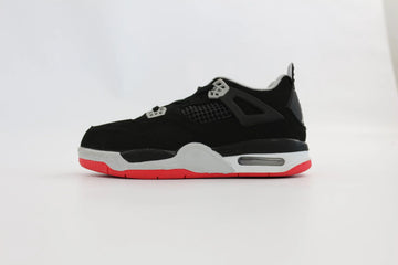Nike Air Jordan 4 Retro ‘Bred’ Sneakers – Kids Size 2-3