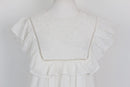 George white embroided mini dress with frills - 8-3