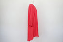 Pink buttoned down dress - M-2