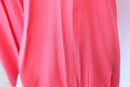Pink buttoned down dress - M-6