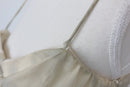ZARA grey and cream slinky dress - L-6