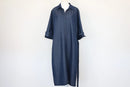 Woolies dark denim dress with tie straps - 16-1