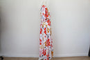 Shein white dress with bright floral print - XL-2