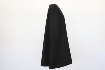 Truworths Black Poncho-Style Coat – Oversized | New with Tags - 0