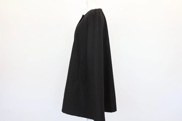Truworths black poncho-style coat