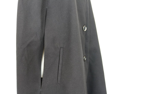 Truworths black poncho-style coat