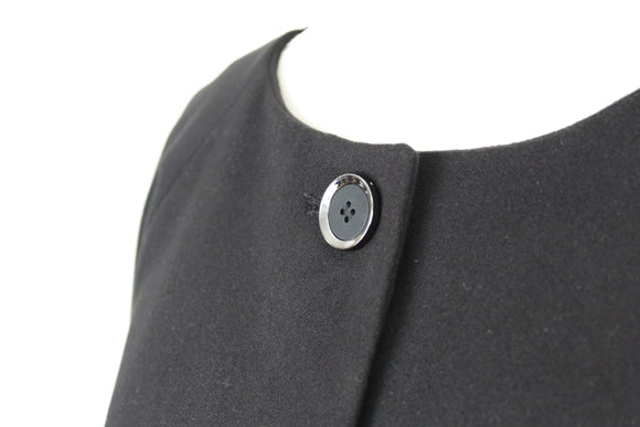 Truworths black poncho-style coat