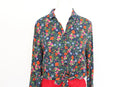 Top Shop navy and floral shirt - 8-8