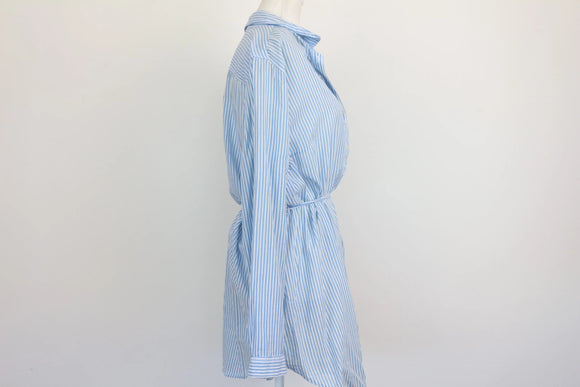 H&M maternity blue and white shirt - XL