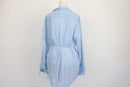 H&M maternity blue and white shirt - XL-4