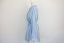 H&M maternity blue and white shirt - XL-5