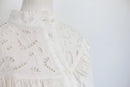 H&M white puff-sleeve shirt - S-5