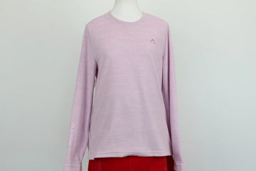 K-Way pink fleece long-sleeve top - M