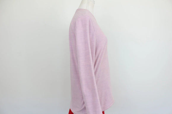 K-Way pink fleece long-sleeve top - M