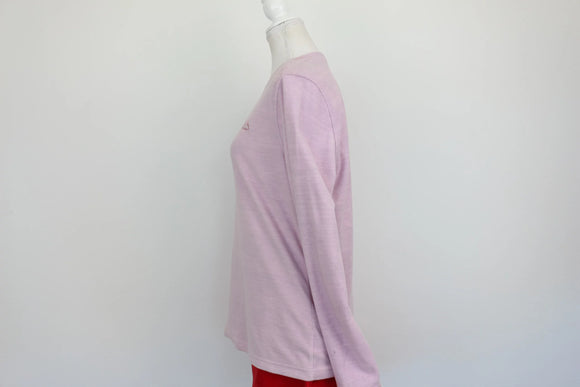 K-Way pink fleece long-sleeve top - M