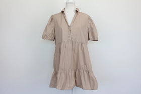 ZARA beige babydoll dress - XL
