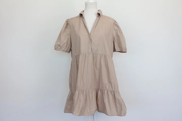 ZARA beige babydoll dress - XL