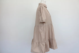 ZARA beige babydoll dress - XL - 0