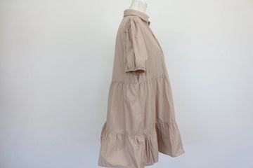 ZARA beige babydoll dress - XL - 0